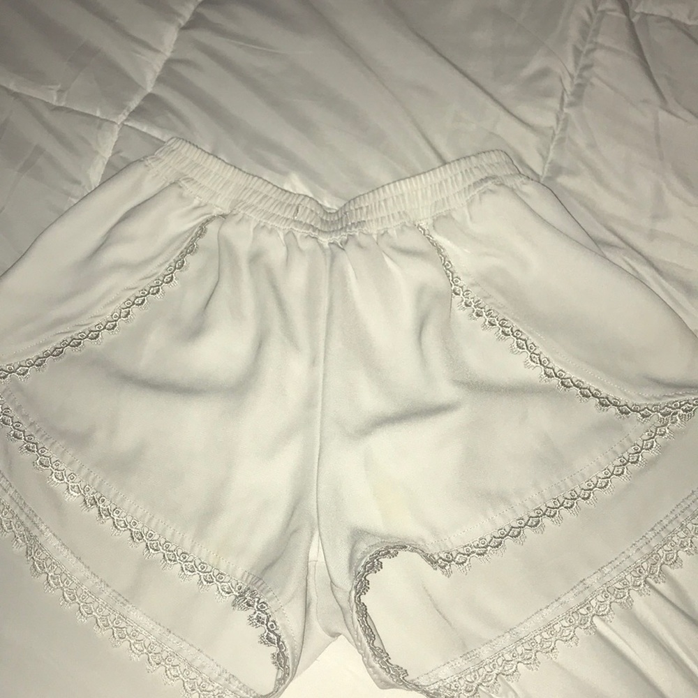 White shorts